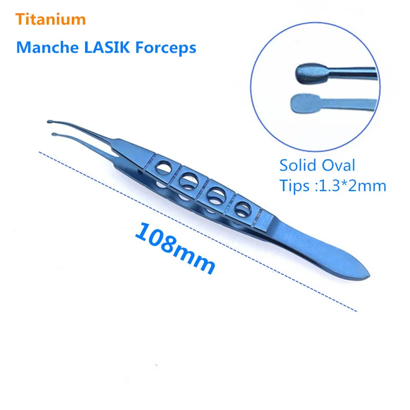 Titán perone lasik kliešte chirurgické pinzety plastickú chirurgiu veterinárne chirurgické prístroje veterinárne nástroje