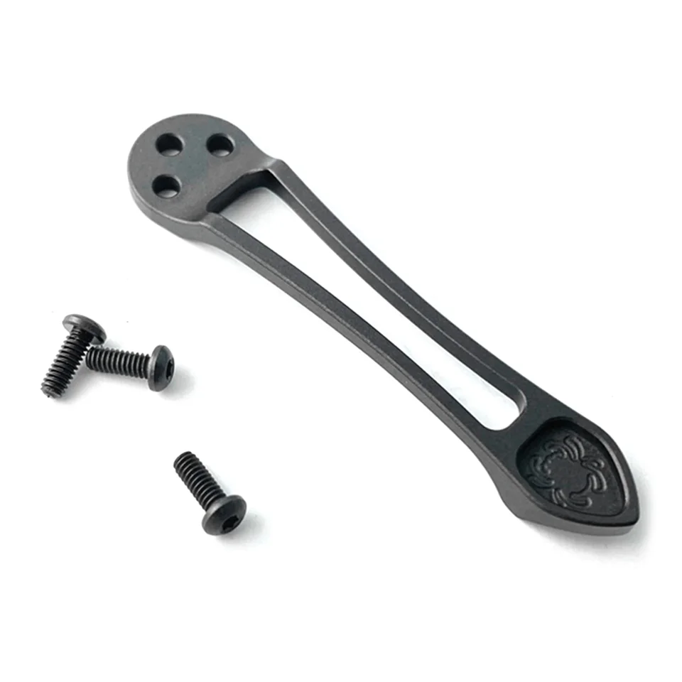 Titánový vreckový nôž CNC zadný spona pre Spyderco Paramilitár 2, ods.