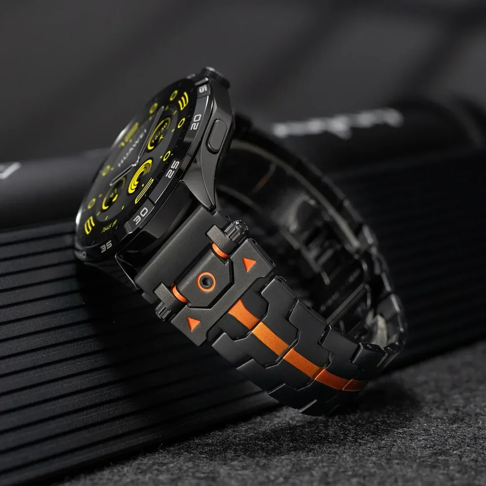 Titánsky popruh pre Huawei Watch GT5 Pro 46mm Band GT 4 Pro 3 Ultimate Honor GS 3 Pro MagicWatch Náramok 22 mm kovový obchod
