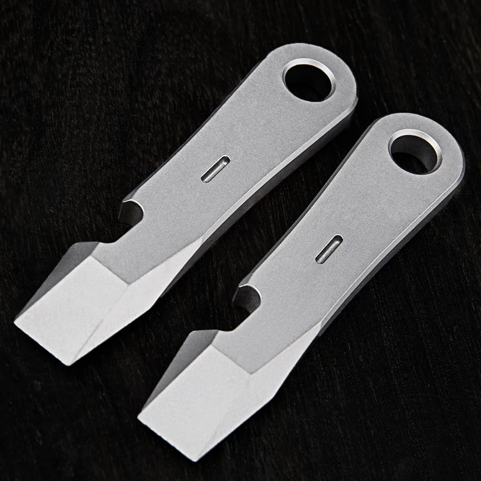 Titánsky zliatinový otvárač fľaše Prenosný crlant crldoor EDC Tool Multifunkčný malý kľúč