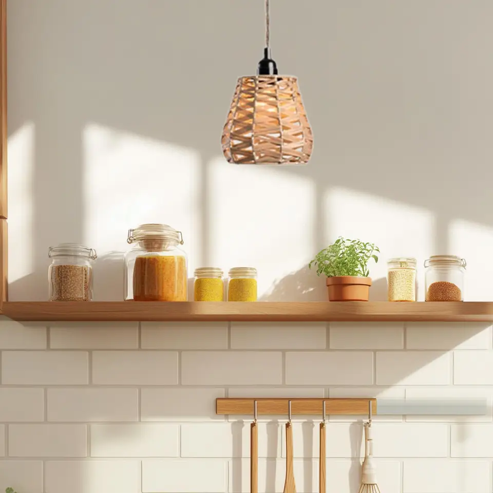 Tkanina lampa nahradenie moderný kôš luster retro darčekový strážca žiarovky pre čajovňu v obývacej izbe reštaurácia Kaviareň Kaviareň kuchyňa