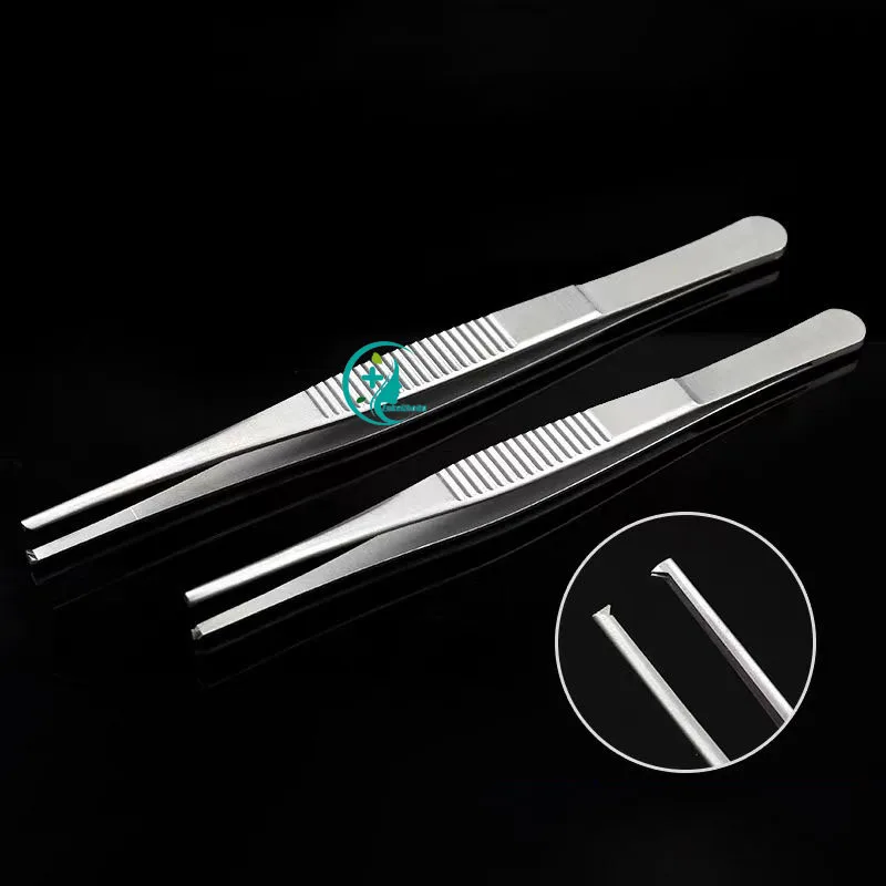 Tkanivové pinzety zubná pinzetka zubná zubná oceľ zubná oceľ Medical Instruments Zubná chirurgia jemné pinzety