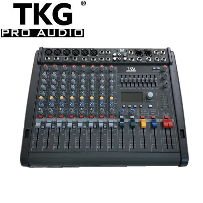 TKG PM600-3 Powermate 600-3 PowerMate600-3 PM600 3 1000W Profesionálny mixérový mixérový zosilňovač napájaný zosilňovač