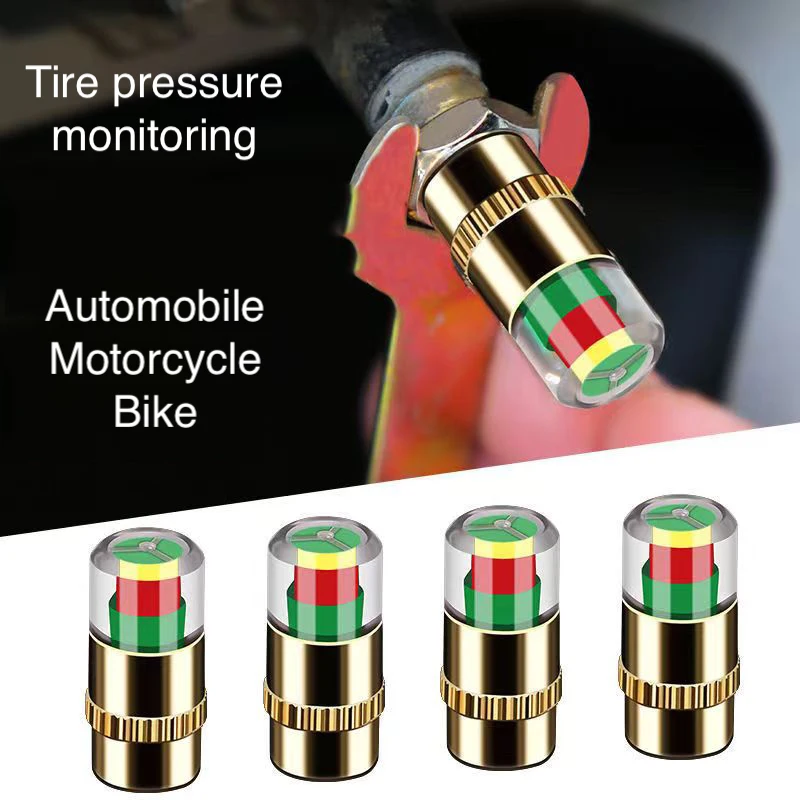 Tlaková výstražná pneumatika Universal Universal pre automobilové motocykle bicykel Monitorovanie tlaku Easy Instal