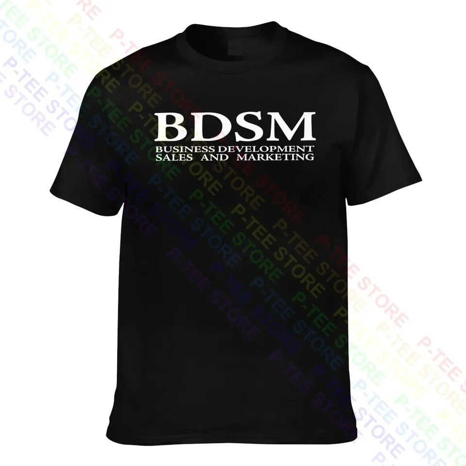 Tlač BDSM Business Development Predaj a marketing Tričko Tričko Tričko vzácny štýl Harajuku Pohodlné