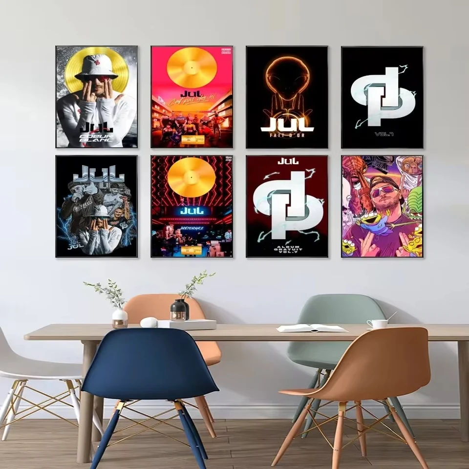 Tlač plagátu papier nepremokavá HD STRACKER RAPPER JUL HUDBICKÉ ALBUM OBSAH
