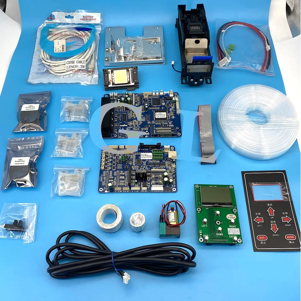 Tlačiareň Senyang XP600 Single Head Upgrade Kit pre DX5/DX7 Convert na XP600 pre veľkú formátovú tlačovú aktualizáciu malá súprava