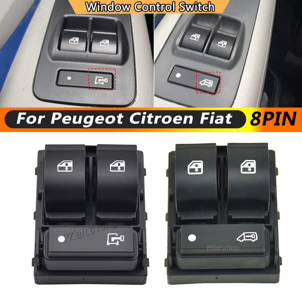 Tlačidlo elektrického okna Triple Switch pre Fiat Ducato pre Citroen Jumper II pre Peugeot Boxer II 735421419 735487419