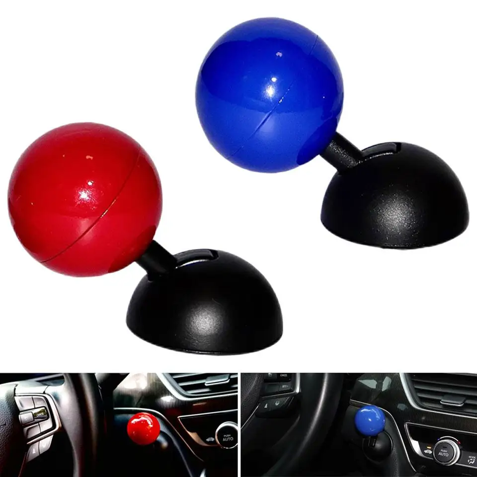 Tlačidlo na spustenie automobilu STAND JOYSTICK PLASTNÉ PASTING Jeden kliknutím na spustenie operácie Joystick Automotive Dekoratívne doplnky