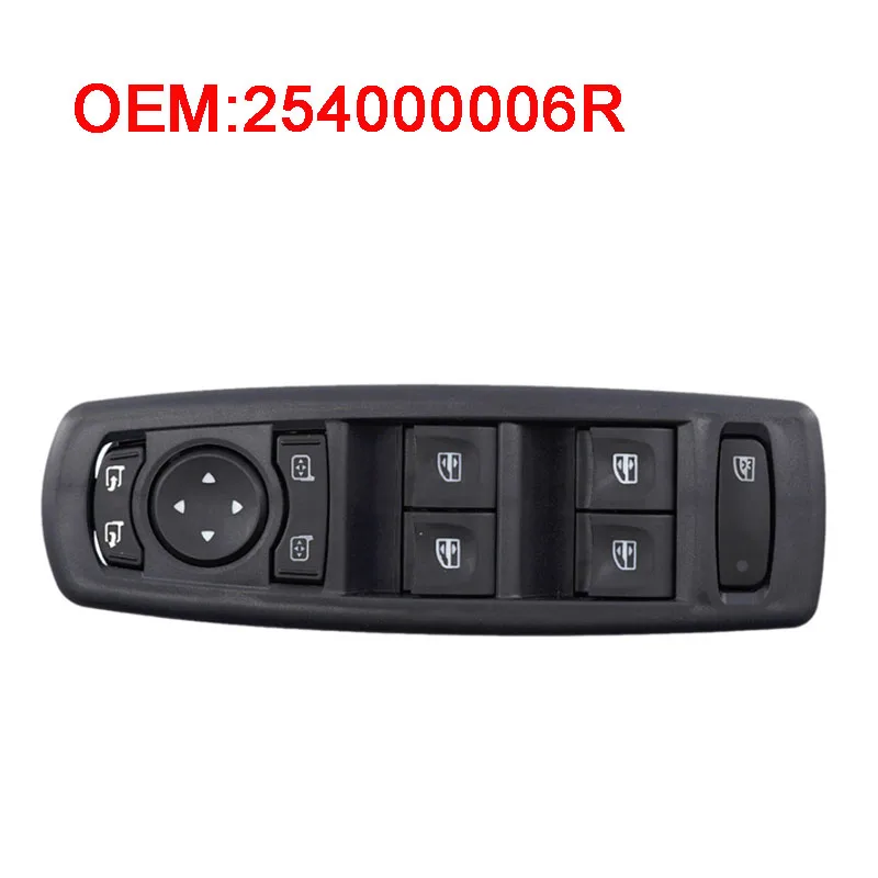 Tlačidlo Ovládanie elektrického okna elektrického okna 13+6pins pre Renault Fluence LZ 1,5 DCI Megane III Laguna III 254000006R