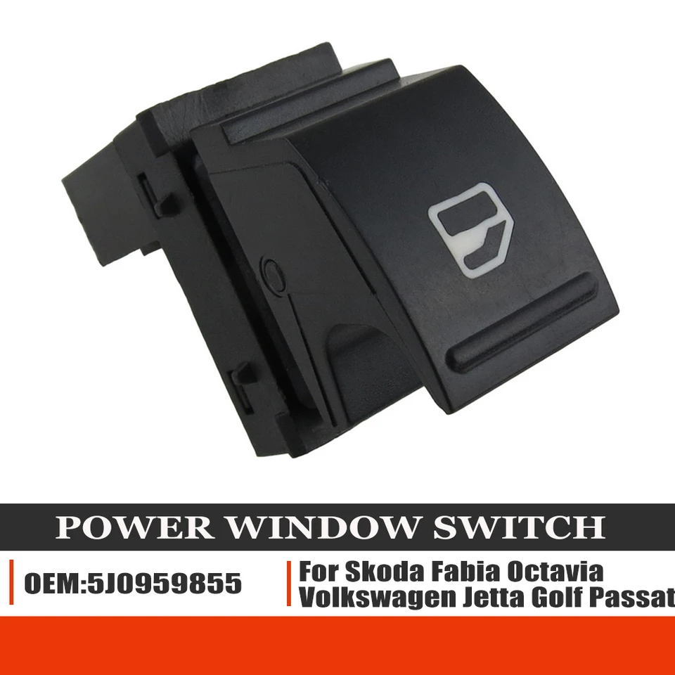 Tlačidlo regulátora ovládacieho spínaču vozidla pre ovládací spínač pre skoda Fabia Octavia Roomster Volkswagen Jetta Golf Passat Tiguan 5J0959855