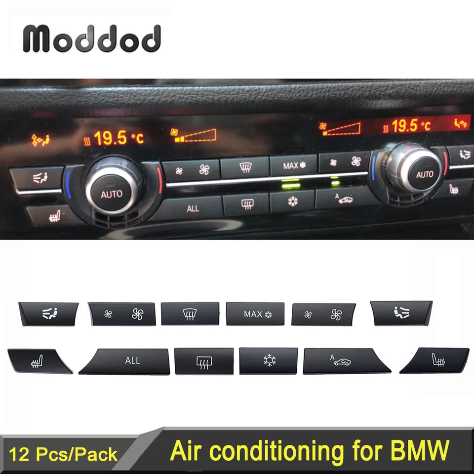 Tlačidlo ventilátora klimatizácie pre klimatizáciu pre BMW 5 6 7 Series F 07 F10 F11 F06 F12 F13 F01 F02