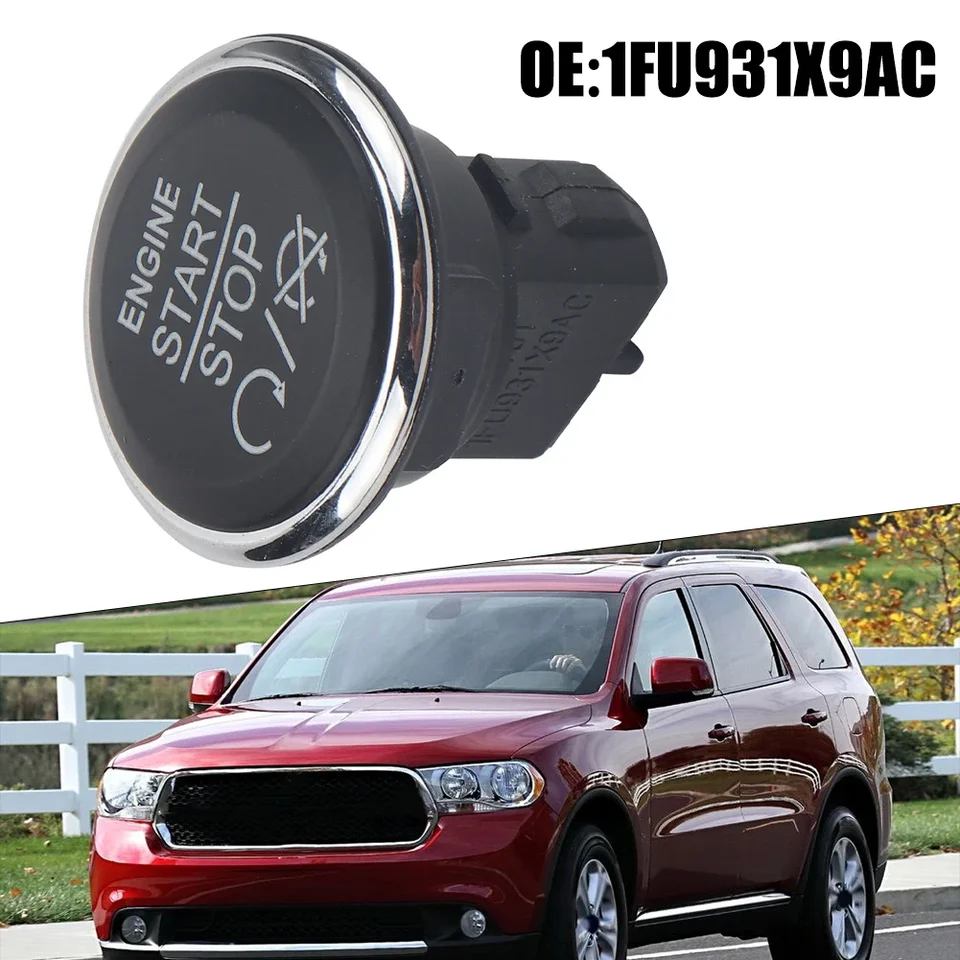 Tlačidlo Štart pre auta pre Dodge pre Durango pre Jeep pre Grand pre Cherokee 1FU931X9AC Štart Stop Stop Button Switch Prepínač bezkľúčov