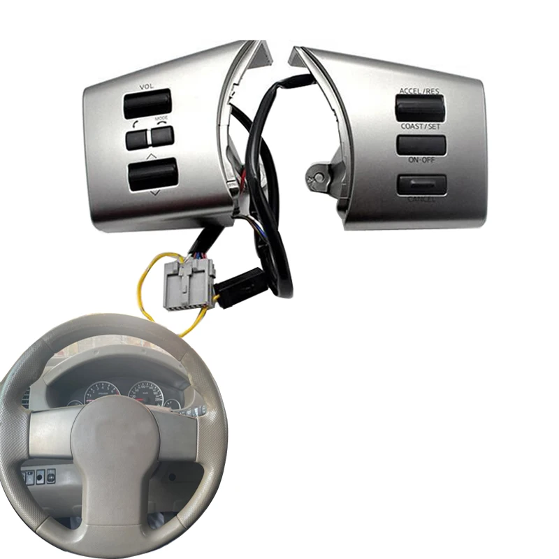 Tlačidlá Tlačidla na ovládacie tlačidlá pre plavbu auto pre spínač ovládacieho tlačidla Nissan Xterra Pathfinder Frontier 2005-2012 Cruise Buttons