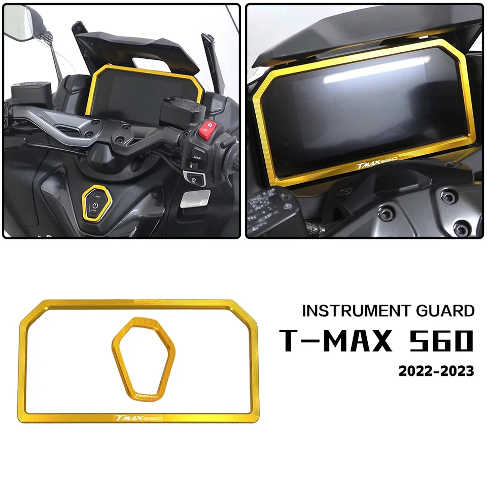 TMAX 560 Príslušenstvo Motocyklový prístroj strážny kryt elektrického zámku dverí pre Yamaha T-Max TMAX560 Tech Max.