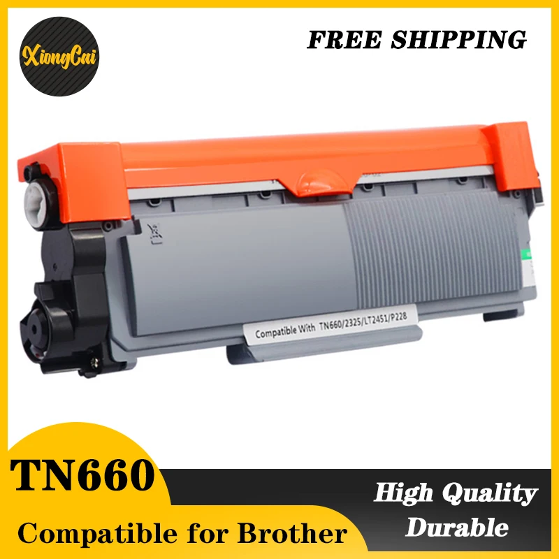 TN660 TN2320 Toner Cartridge pre brata HL-L2300D L2365DW L2340DW L2320D L2360DW HL2380DW TLAČKA TN2345 TN2350 TN2380 TN2375