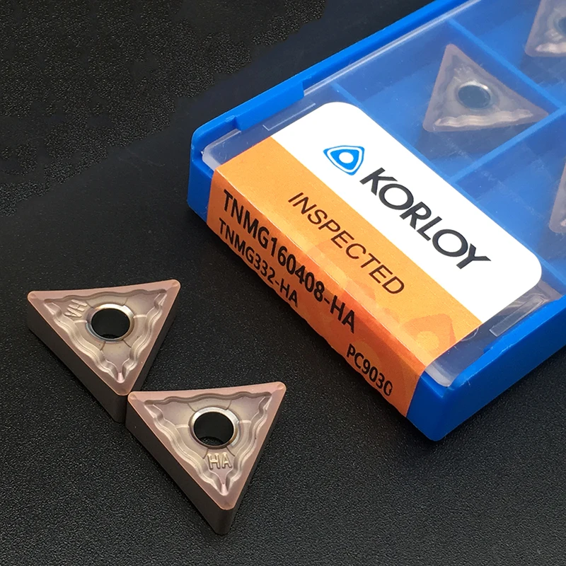 TNMG160404 TNMG160408 HA PC9030 Karbidové vložky Externé otáčanie nástroja Vysoko kvalitný CNC Lathe Cutter Tools pre nehrdzavejúcu oceľ
