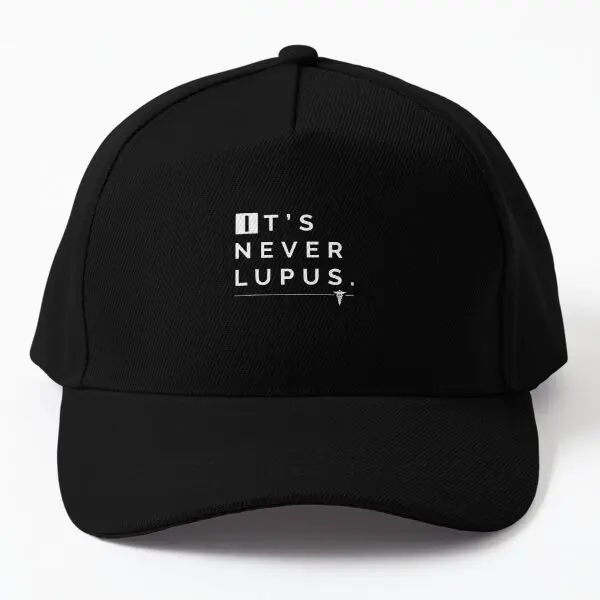 To nikdy lupus dom md baseball čiapka klobúk slnko chlapci Ženy Pánske vytlačené Snapback letná hip hop kasquette čierna kapota vonku