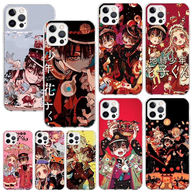 Toaleta viazaná Hanako Kun Anime Telefon Case pre iPhone 16 15 14 13 Pro Max 12 Mini 11 x xr xs 7 plus 8 + SE 2020 Art Fundas Back Co