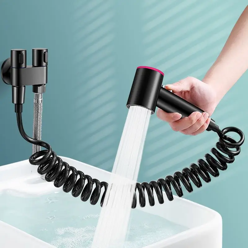 Toaletný bránový postrekovač faucet set preplachovacia pištoľ WC Magnetický bident postrek s vysokým tlakom Vodná pištoľ pre domácnosť Kúpeľňa Bide