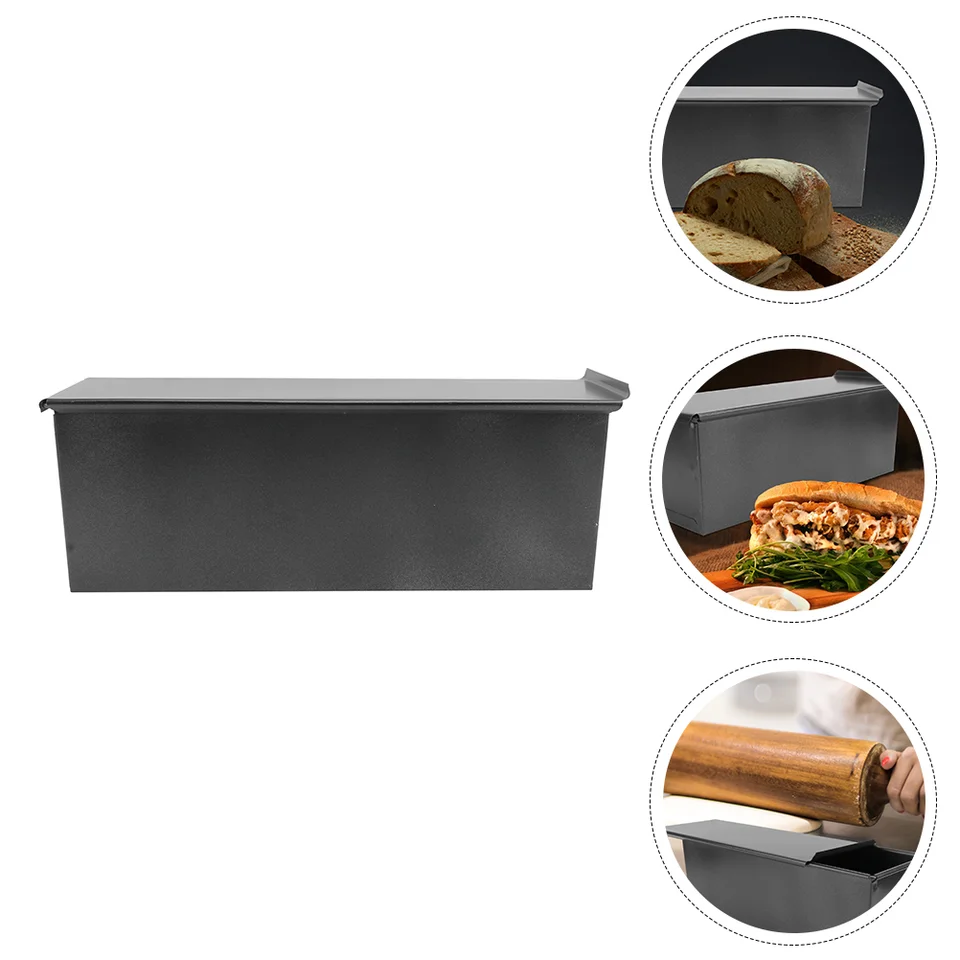 Toast Box Kuchyňa Pečenie dodávka železným koláčom náradie Maslové formy Muffin chlieb s vekom