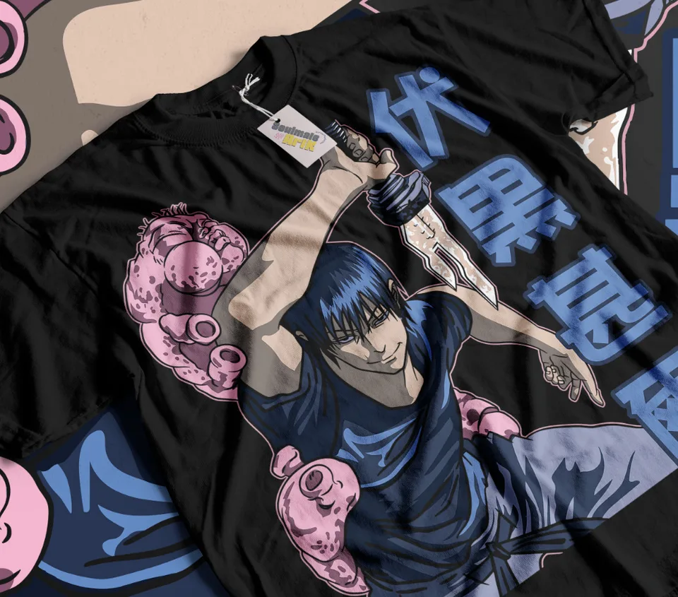 Toji Fushiguro Tričko satoru gojo jujutsu kaisen yuji anime sveter mäkké tričko