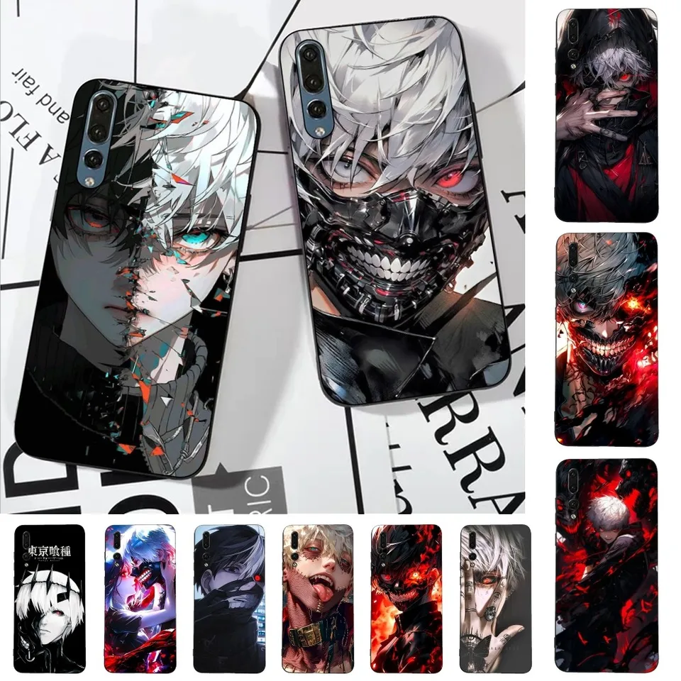 Tokyo Ghoul Puzdro pre telefón Huawei P 8 9 10 20 30 40 50 50 Pro Lite Psmart Honor 10 Lite 70 Mate 20Lite