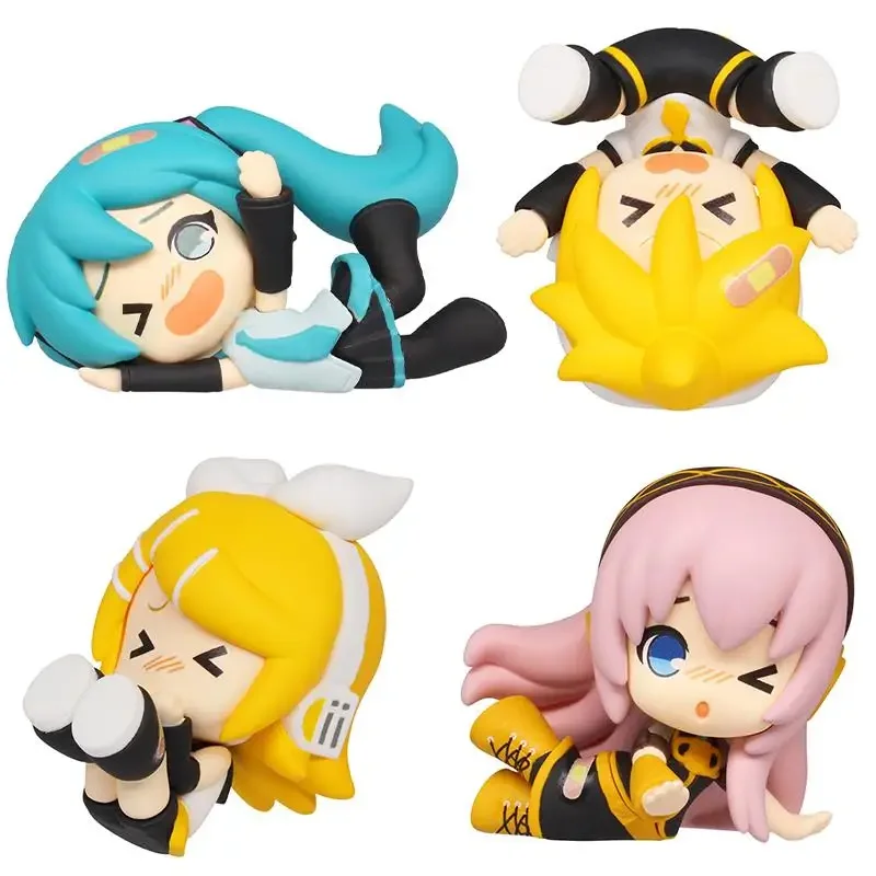 Tomy originálne 4ks gashapon hatsune Anime hračky pre deti pre deti