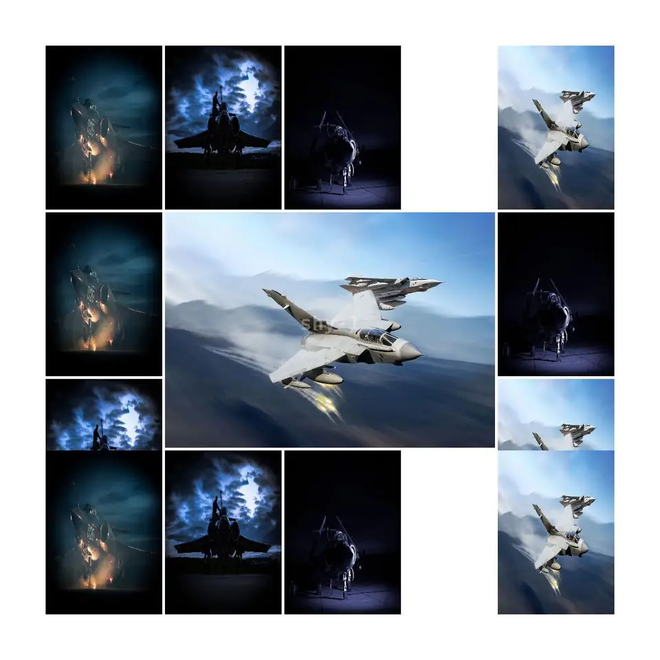 Tonka Strike Force Plagát Vintage lietadlá tlač Passion Collection Decor Decor for Home Office letectvo nadšenca darček