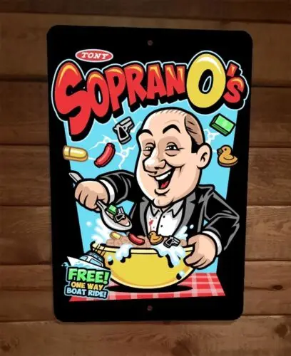 Tony Sopranos obilniny zadarmo jednosmerná jazda loďou 8x12 kovová stena
