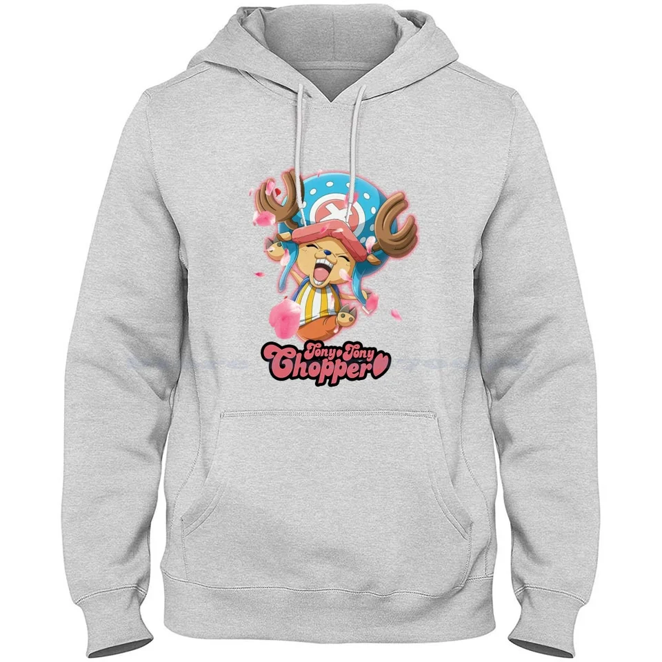 Tony Tony Chopper 100% čistá bavlnená kapucňa tričko Big Crip Luffy Štvrtý prevod Anime opičia d