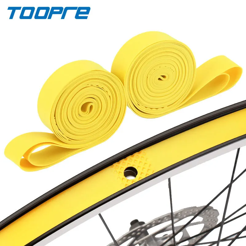 Toopre1 páry 2 ks na bicykli trubicu Premium PVC RIM TAPES PRIPATY