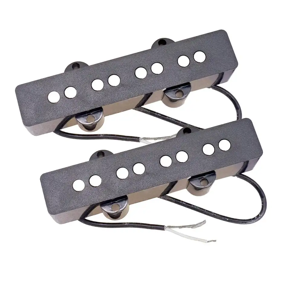Tooyful Exquisite 2ks Black Electric Bass Open Pickups DIY pre JB hudobné prístrojové príslušenstvo