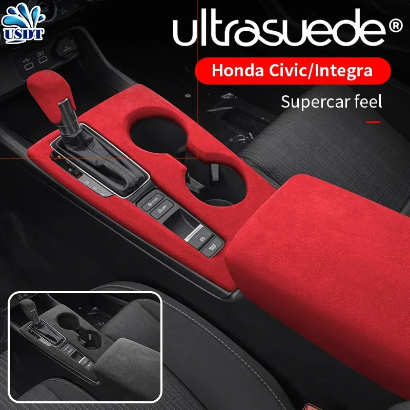 Top Seude Center Center Console Panel Mat Ochranná nálepka pre Honda Civic 11. 2022 2023 2022 2024