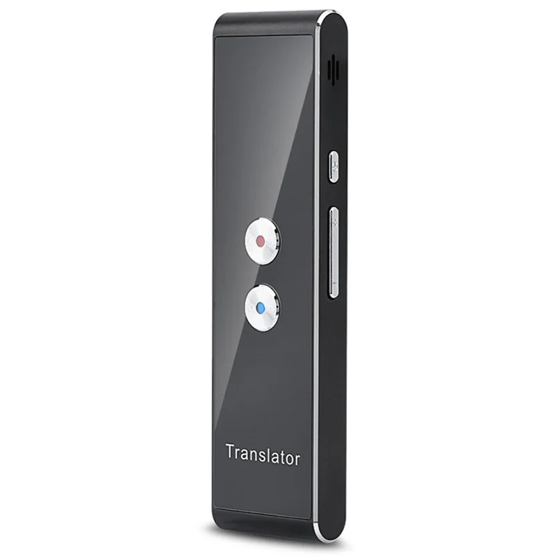Top T8 Voice Translator 40 jazykov Multi jazyky okamžitý preklad mini bezdrôtového dvojcestného prekladateľa v reálnom čase Bluetooth