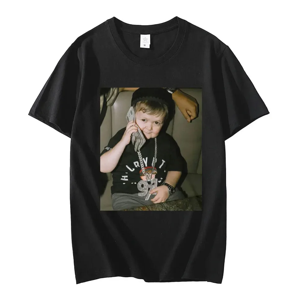 Tops Funny Streetwear Hasbulla Fighting T tričko Rusko Classic Mini Khabib Blogger Grafické tričká Dámske tričká