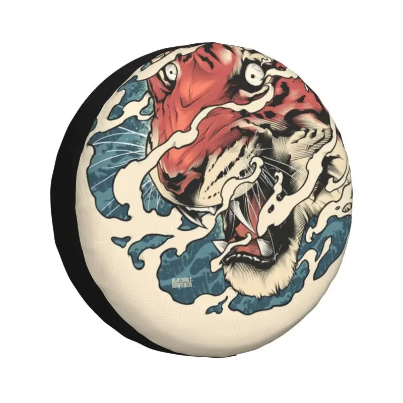 TORA japonský tiger tetovací kryt pneumatiky pre Jeep Pajero japonský samurai SUV RV prívesné prívesky