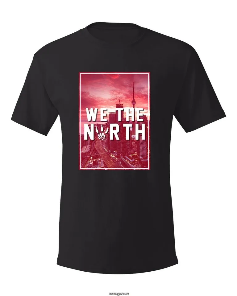 Toronto T tričko Raptors, We North Champions, Basketballer, Unisex T-Shirt Men tričko Tlač krát krátko rukávy