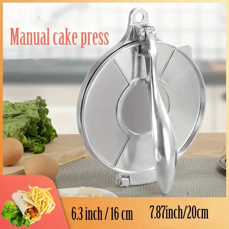 Tortilla Press zliatina pre domáce palacinky hlinice pizze pizze knedle