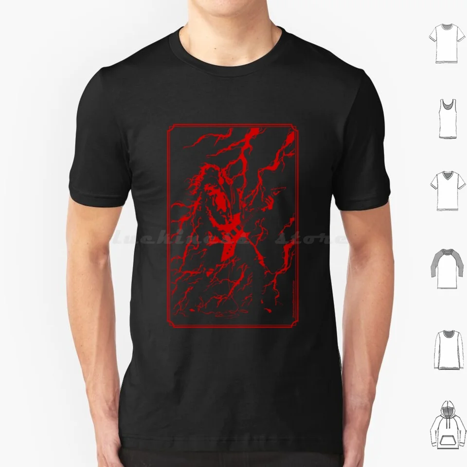 Toto je hudba! Red T košeľa 6xl bavlna Cool Tee Heavy Metal kov 80. rokov kovový warlock gitara gitara Eddie Eddie cudzinec Eddie