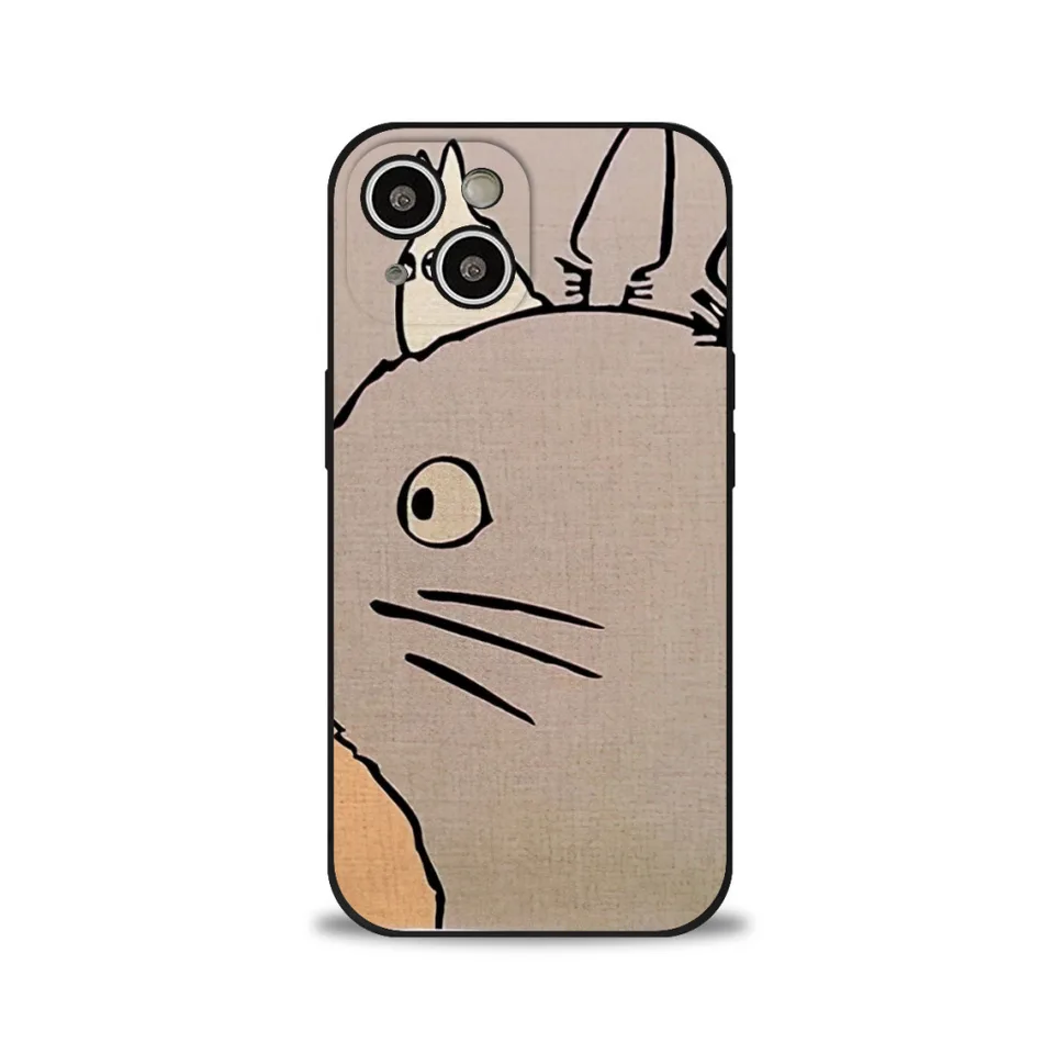 TOTTORO-MIYAZAKI PANECE pre iPhone 15 Pro Max Silikone Shell