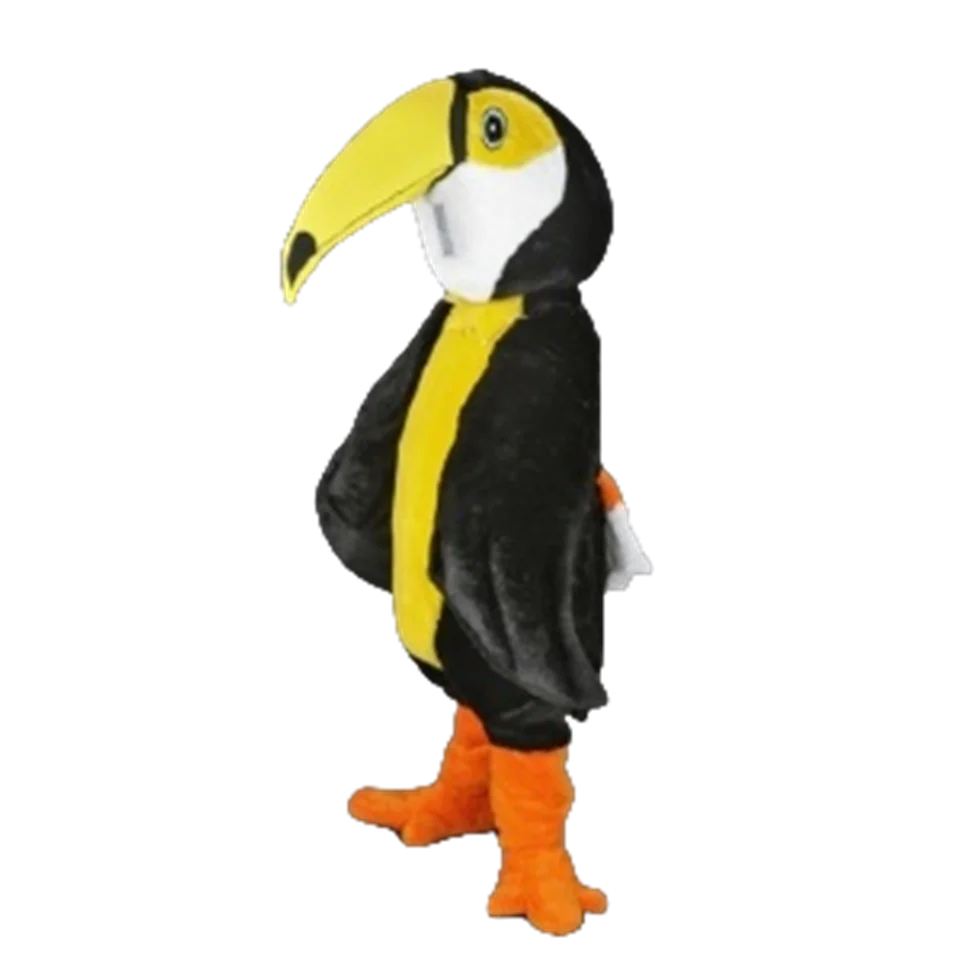 Toucan vták maskot plyšový kostým Kostým pre dospelých veľkosť vtáka téma maskotte luxusný oblečenie pre karneval cossply Party SW1651