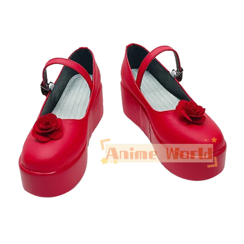 Touhou Project Flandre Scarlet Cosplay topánky Halloween karnevalové topánky na mieru vyrobené