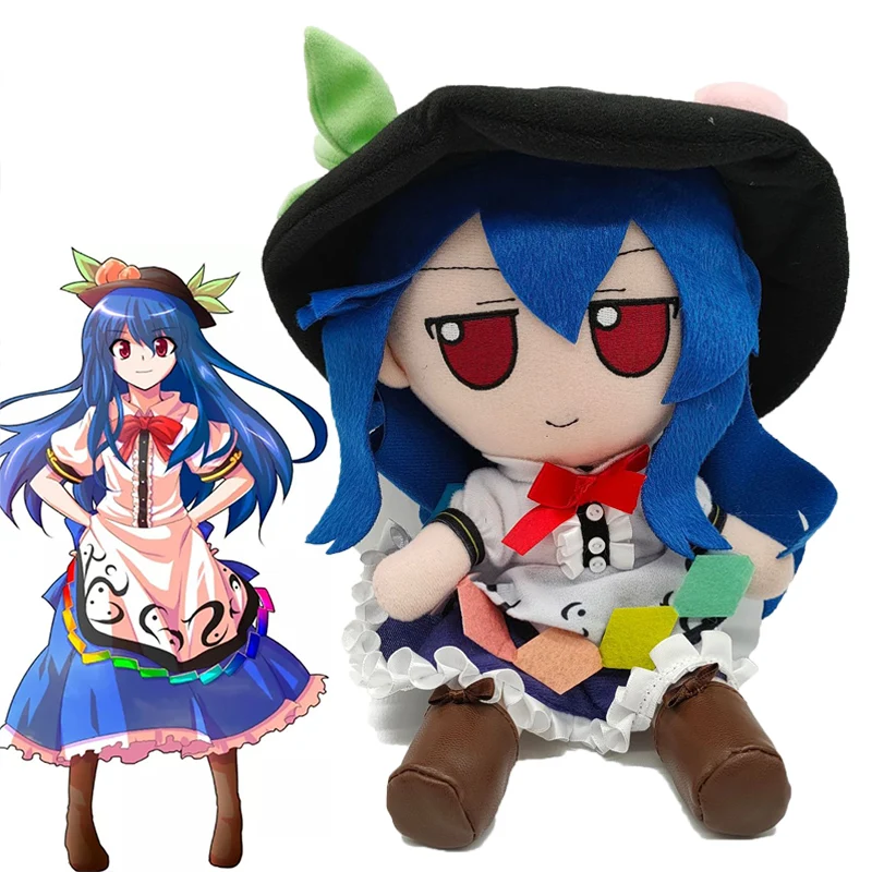 Touhou Project Smoke Smoke Plush Town Club zapečatený klub Lolita Hinanawi Tenshi plnené bábik