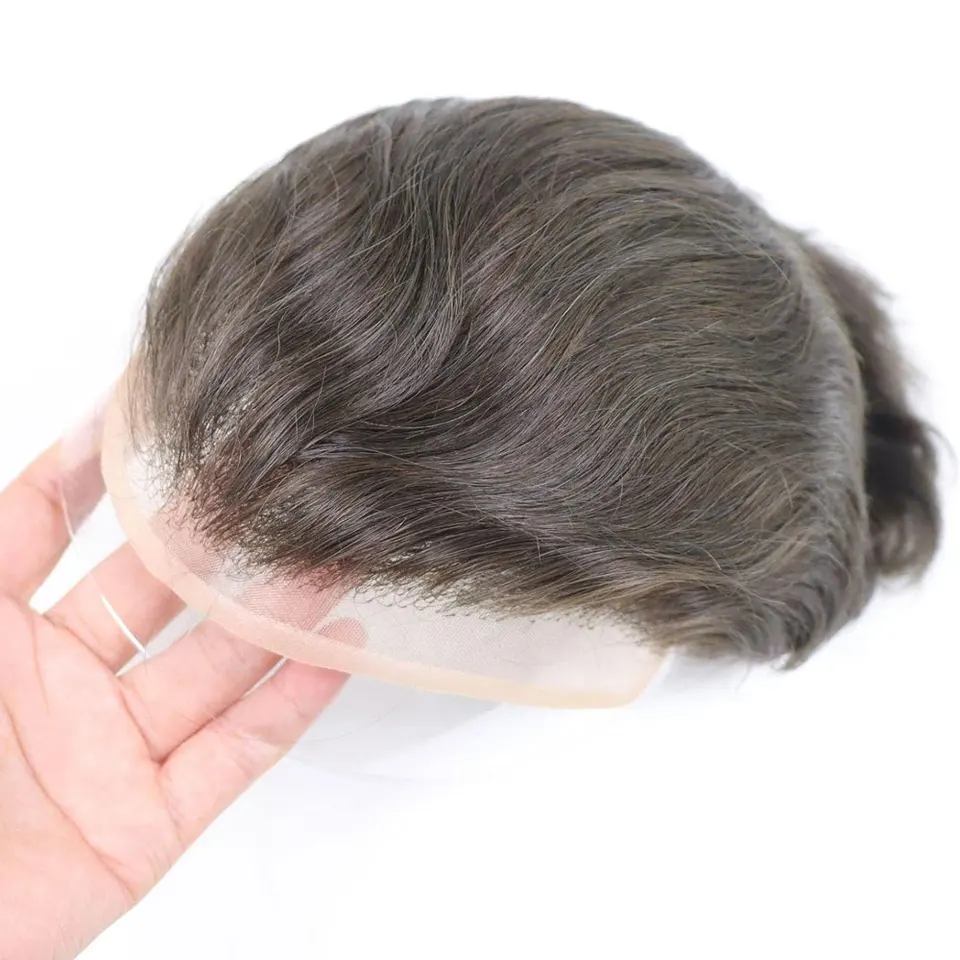 Toupee pre mužov Systém nahradenia ľudských vlasov