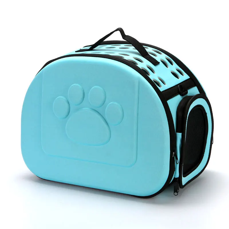 Továreň Direct Dodávka Nové domáce zvieratá Eva Pet Bag Cat tašku pre psie tašky z prenosného skladacieho domáceho maznáčika psie dom bicykel Basket Beds