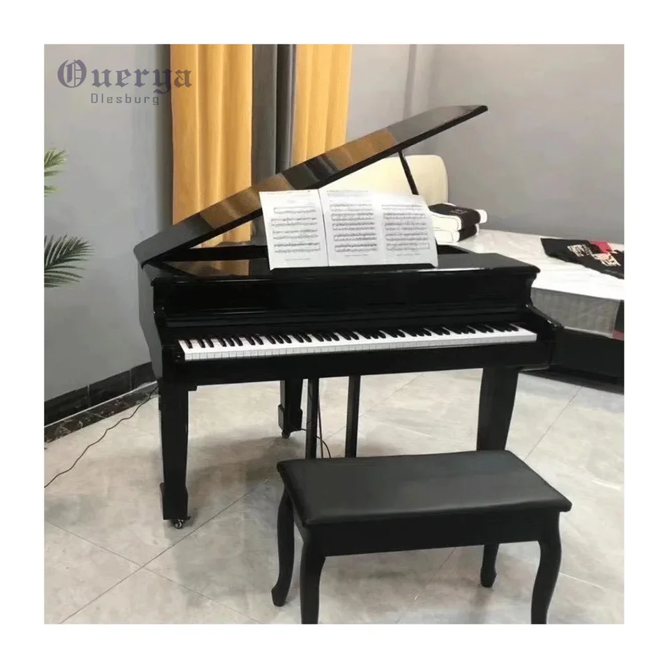 Továreň Direct Original New Digital Black Grand Piano 88 Kľúčová štandardná elektronická klávesnica
