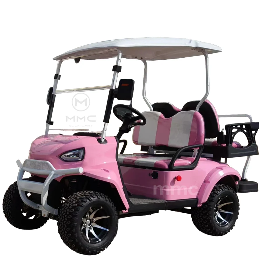 Továreň Lítium Golf Golf Auto dospelých Scooter 48V 60V 4KW 5KW 2+2 sedadlo elektrický golfový vozík