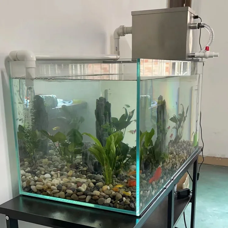 Továreň Malé externé rybné vodné čerpadlo Bio filter pre rybníky s kapacitou 1000 litrov