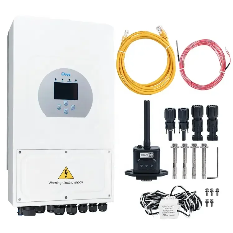 Továreň Veľkoobchod so solárnym slnečným prúdom Deye 3KW Hybridná PV DC/AC Inverter Battery pre dom